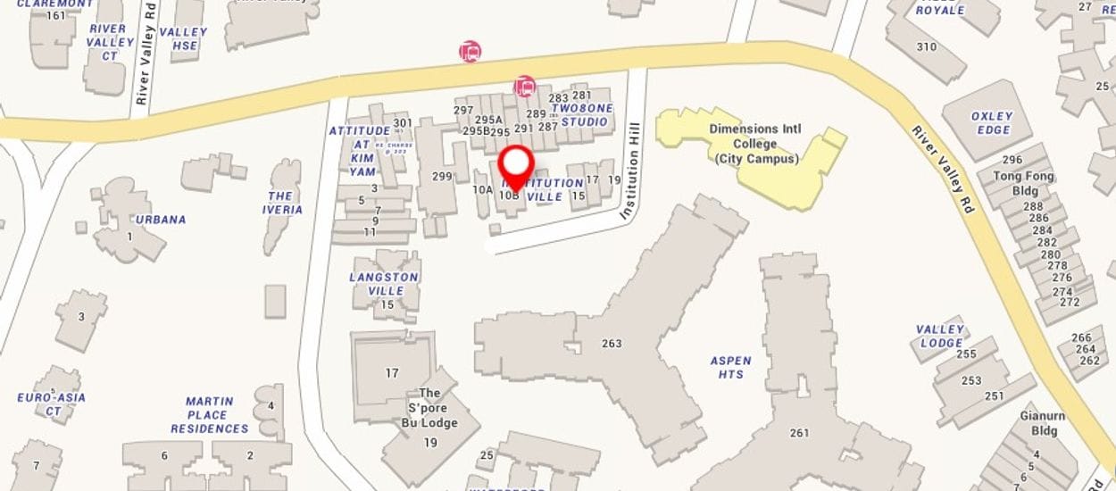 Hill House Site Plan and Map