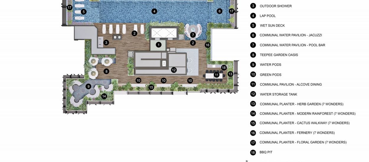 Hill House Site Plan and Map