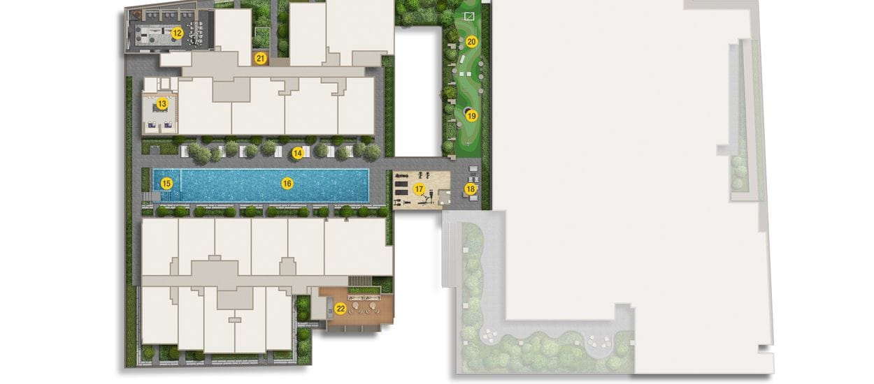 The Collective At One Sophia Site Plan and Map
