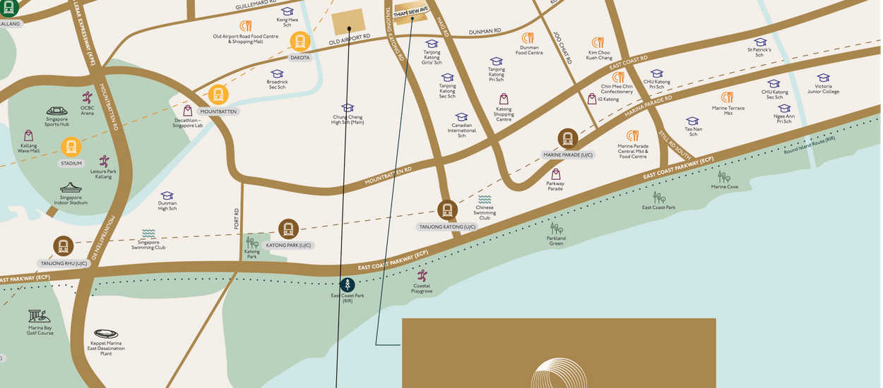 The Continuum Site Plan and Map