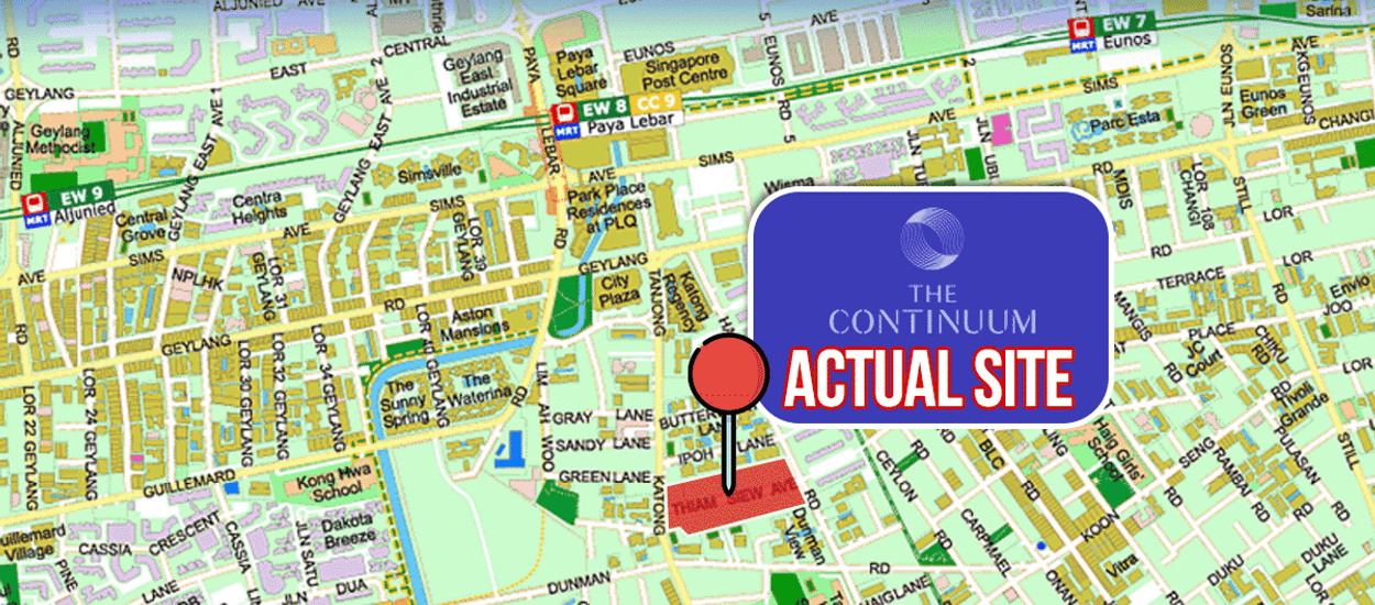 The Continuum Site Plan and Map