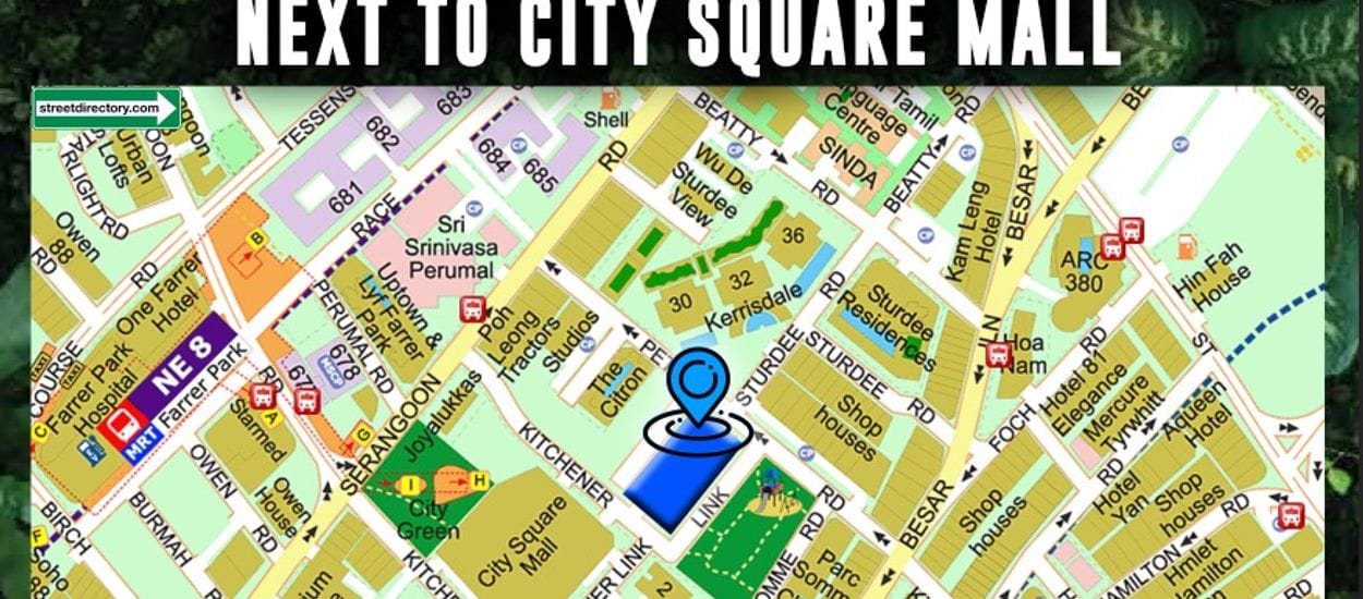 The Arcady At Boon Keng Site Plan and Map