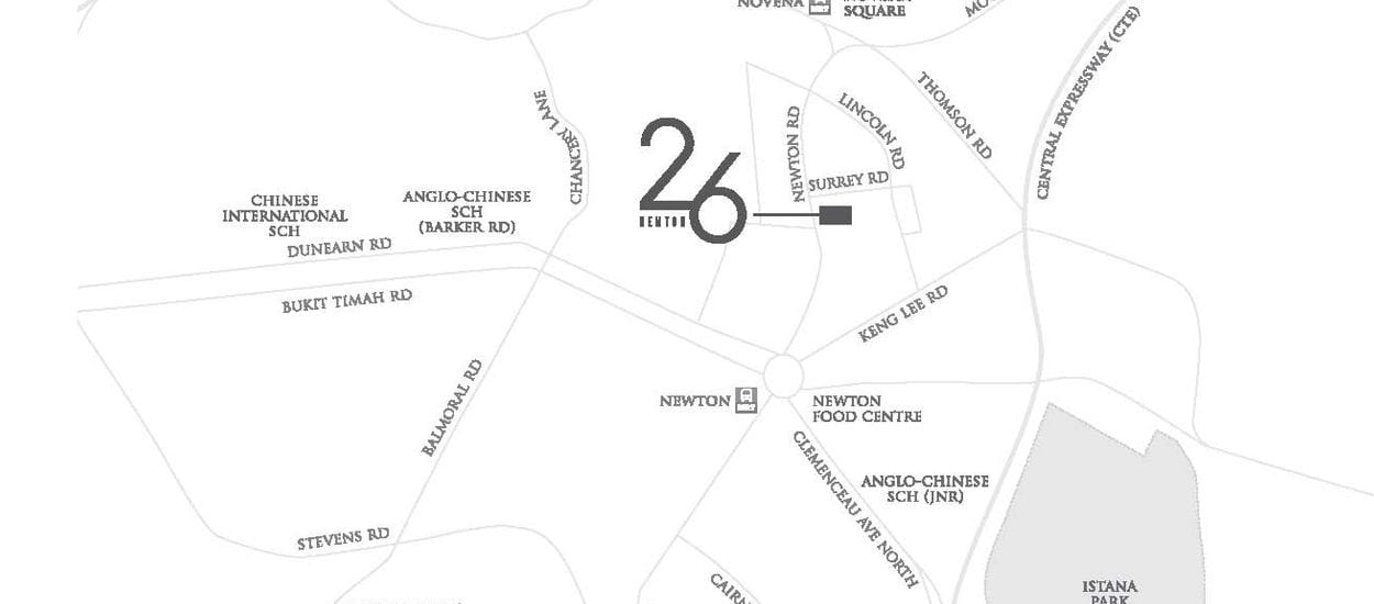 26 Newton Site Plan and Map