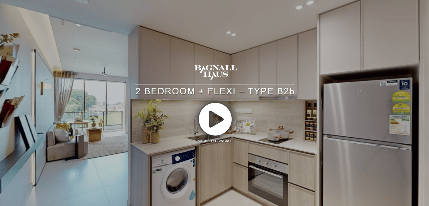 Bagnall Haus 2 BEDROOM + FLEXI (TYPE B2b) 70sqm [SHOW UNIT] virtual tour