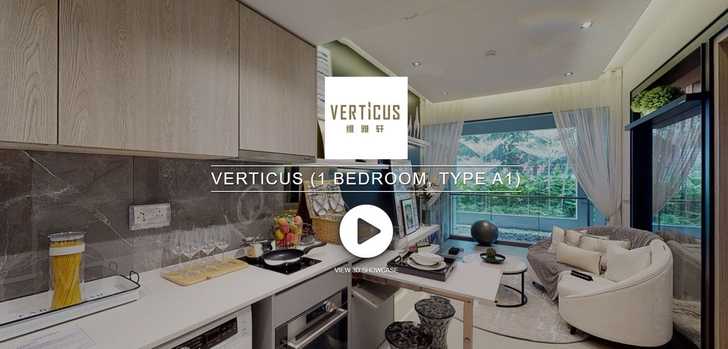 Verticus 1 Bedroom Type A1 (463sf) virtual tour