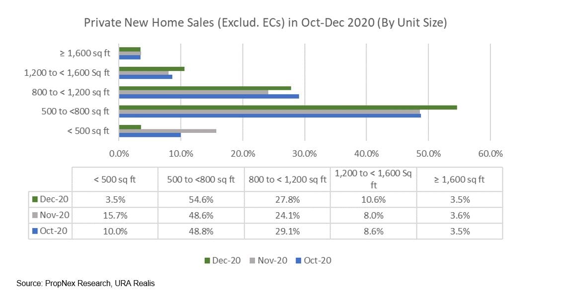 Robust Demand In December Pushed New Private Home Sales To 10,024 Units In 2020