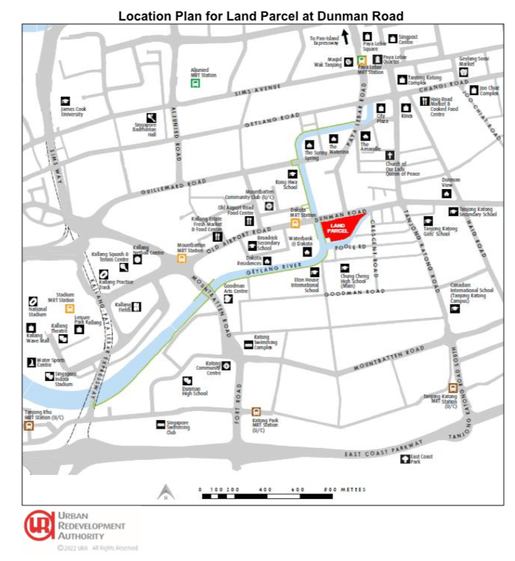 Government Land Sales Tender Launch of  Dunman Road Residential Site