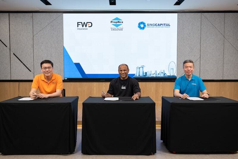 FWD Singapore, Singcapital And PropNex Realty Singapore To Bridge Protection Gap For More Than 11,000 Self-employed Salespersons With Over S$1 Million Credits
