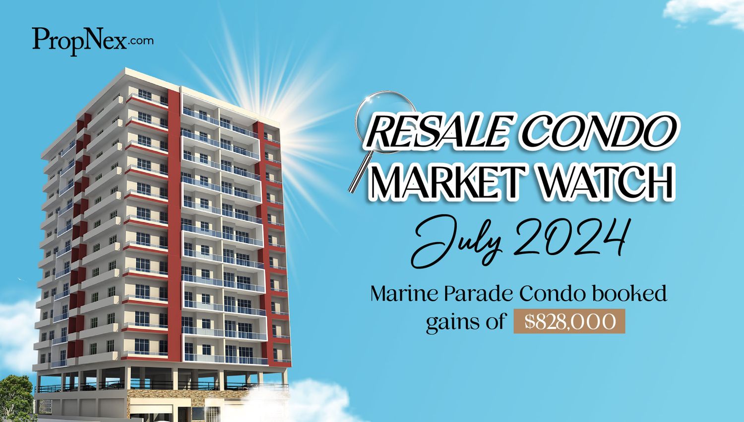 Resale Condo Market Watch: Condo In Marine Parade Booked Gains Of $828,000 In July 2024