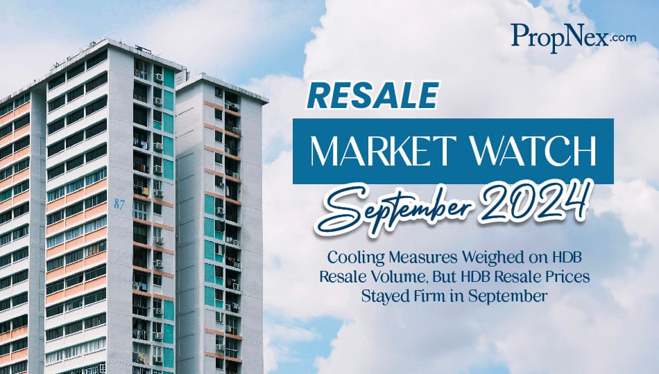 Cooling Measures Likely Weighed On HDB Resale Volume, But Prices Stayed Firm In September