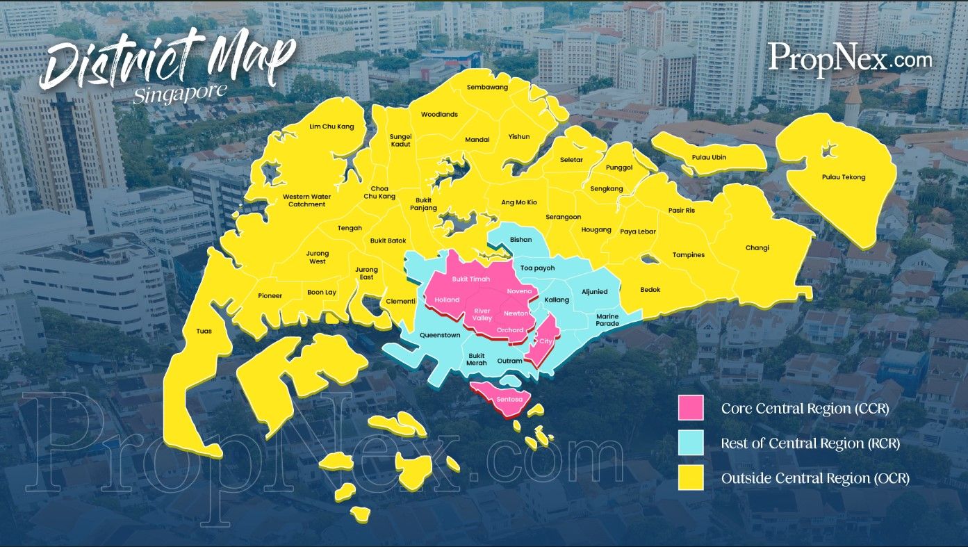 District Diary: Mapping Out Regions In Singapore