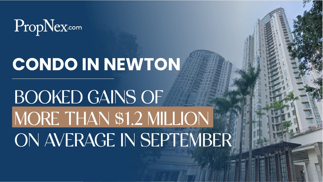 Condo In Newton Booked Gains Of More Than $1.2 Million On Average In September