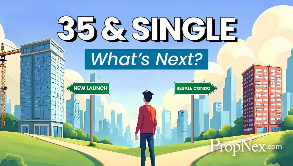 35 & Single: What's Next? New Launch or Resale Condo?