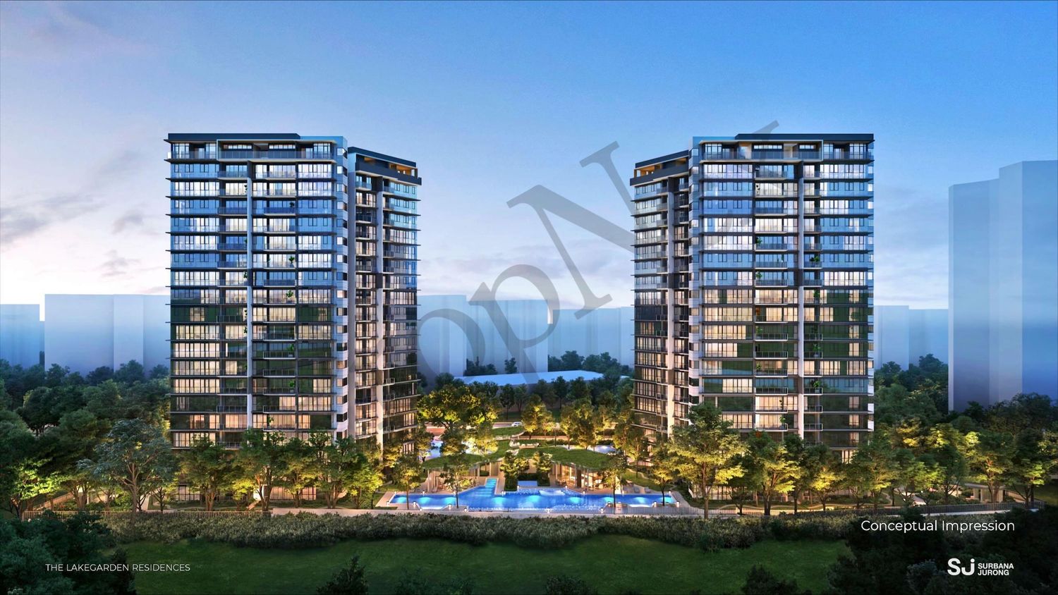 The Lakegarden Residences - 1 Bedroom for Sale, 527 sqft - PropertyLaunch.SG image