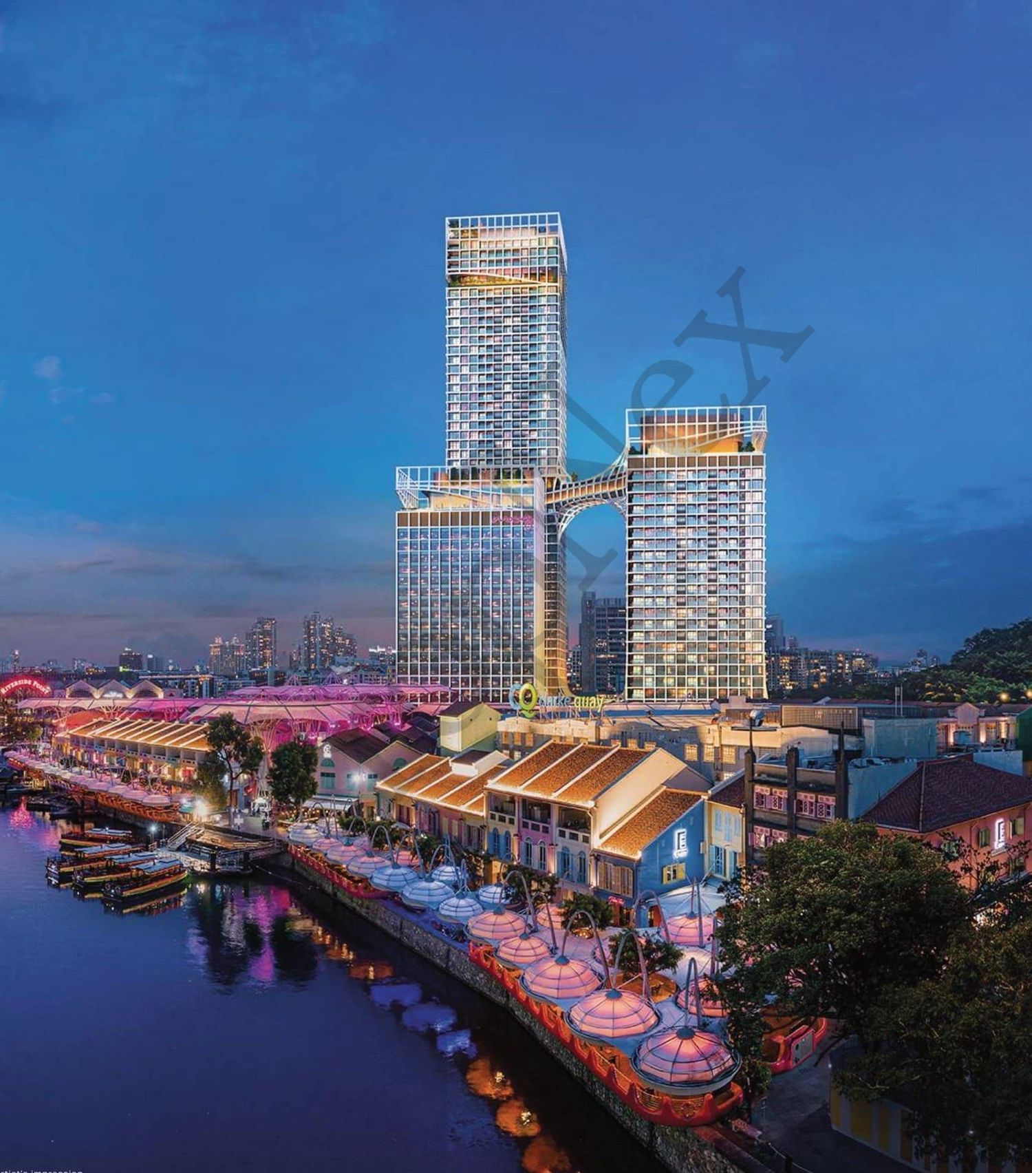 Canninghill Piers - 3 Bedroom for Sale, 1,130 sqft - PropertyLaunch.SG image