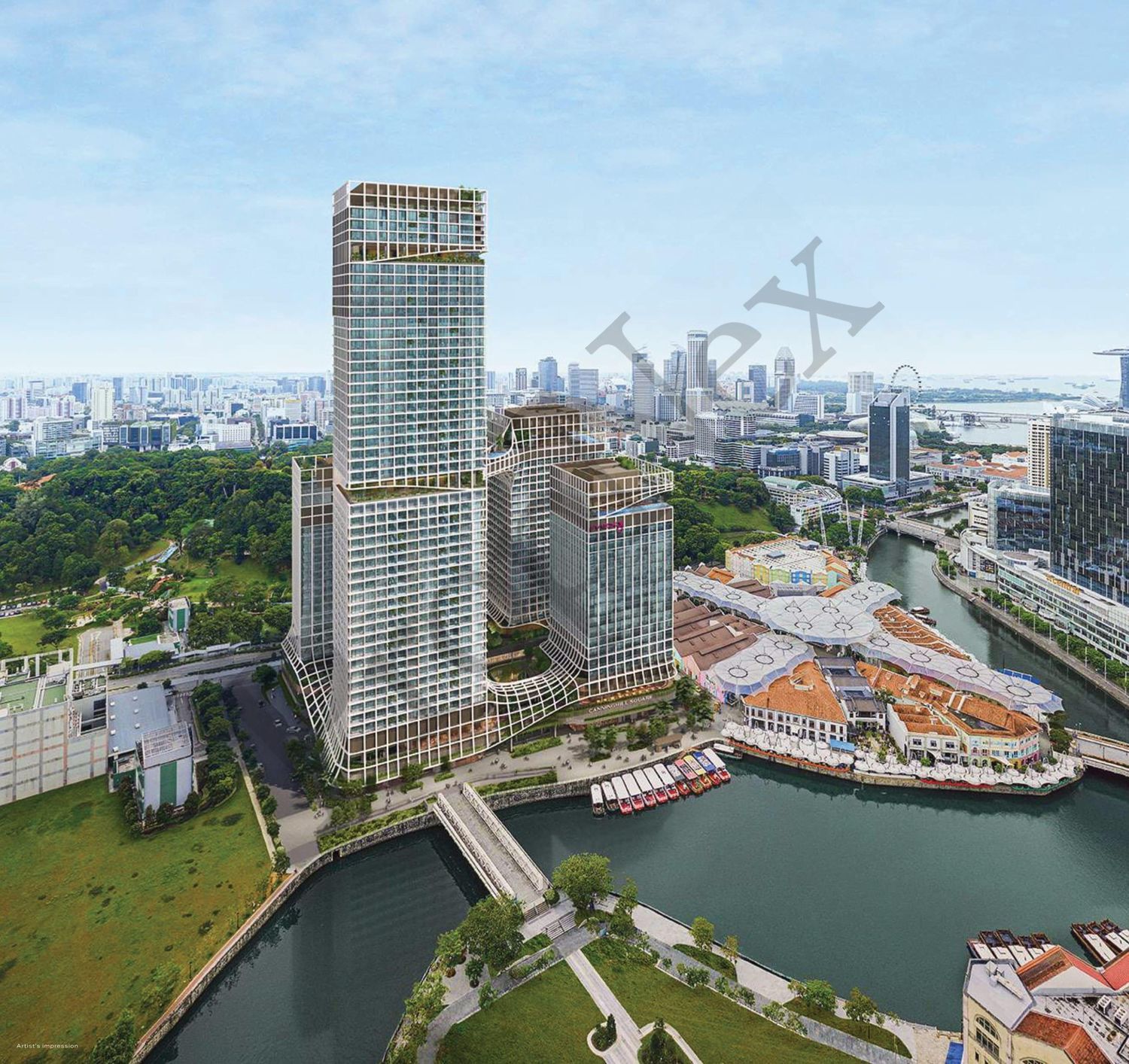 Canninghill Piers - 3 Bedroom for Sale, 1,130 sqft - PropertyLaunch.SG image