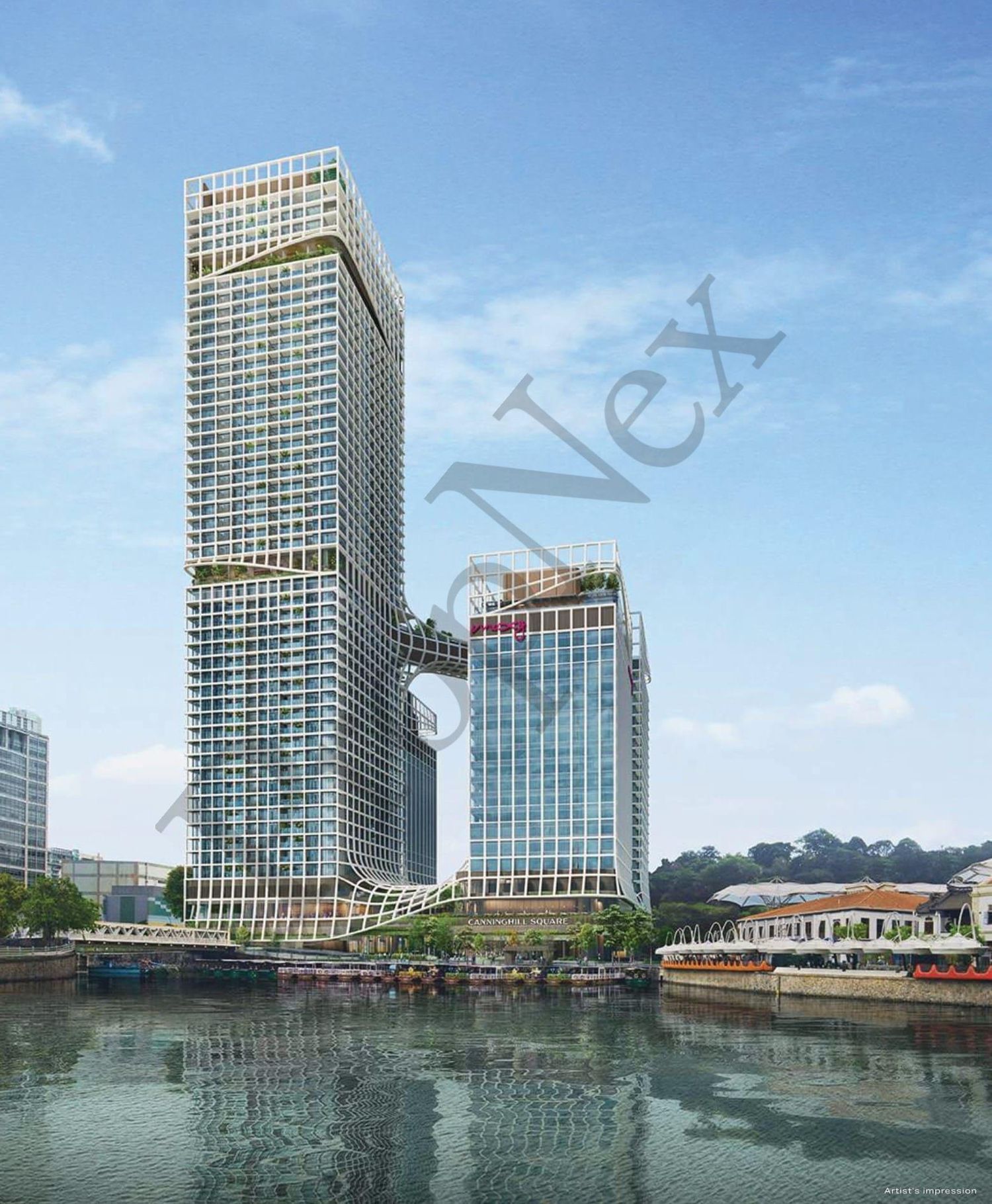 Canninghill Piers - 3 Bedroom for Sale, 1,130 sqft - PropertyLaunch.SG image