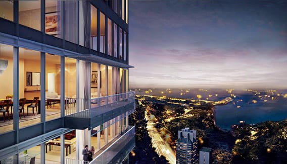 Wallich Residence Pictures and Artist Impression
