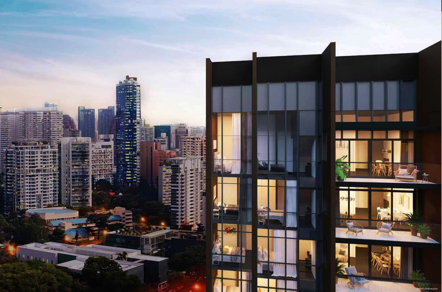 Pullman Residences, Newton Pictures and Artist Impression
