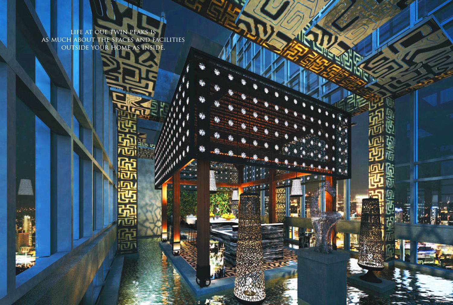 Oue @ Twin Peak Pictures and Artist Impression