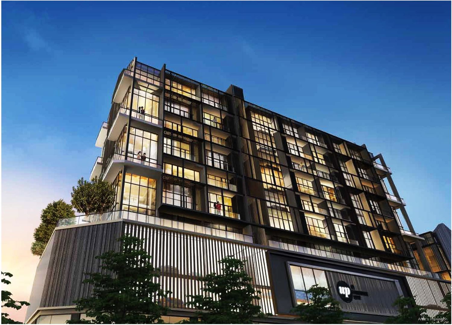Up @ Robertson Quay Pictures and Artist Impression