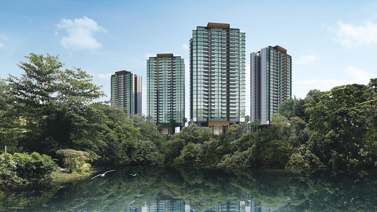 Normanton Park Pictures and Artist Impression