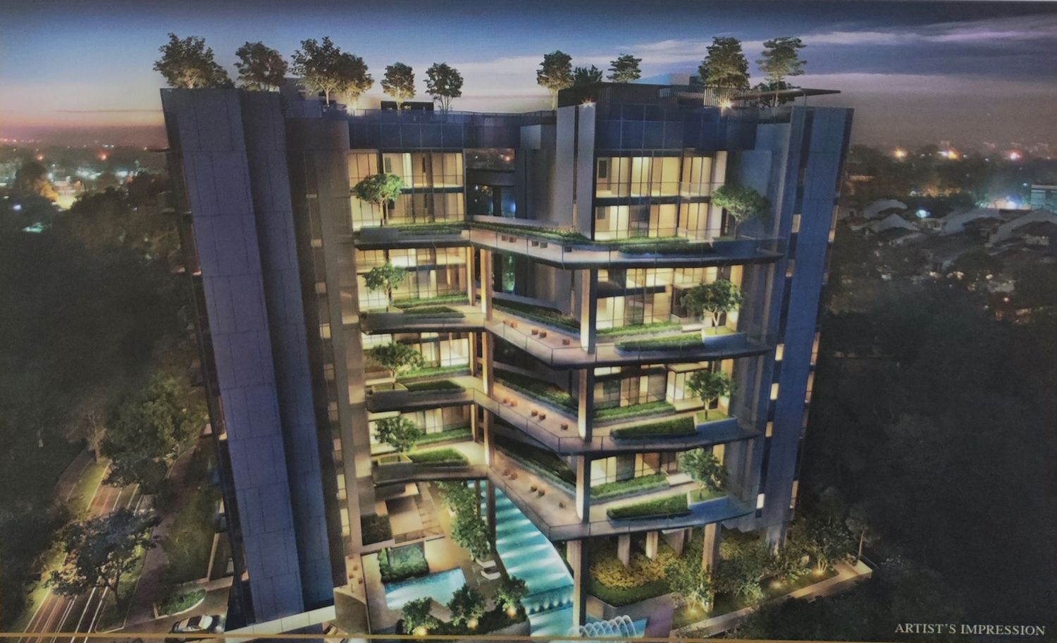 Mont Botanik Residence Pictures and Artist Impression