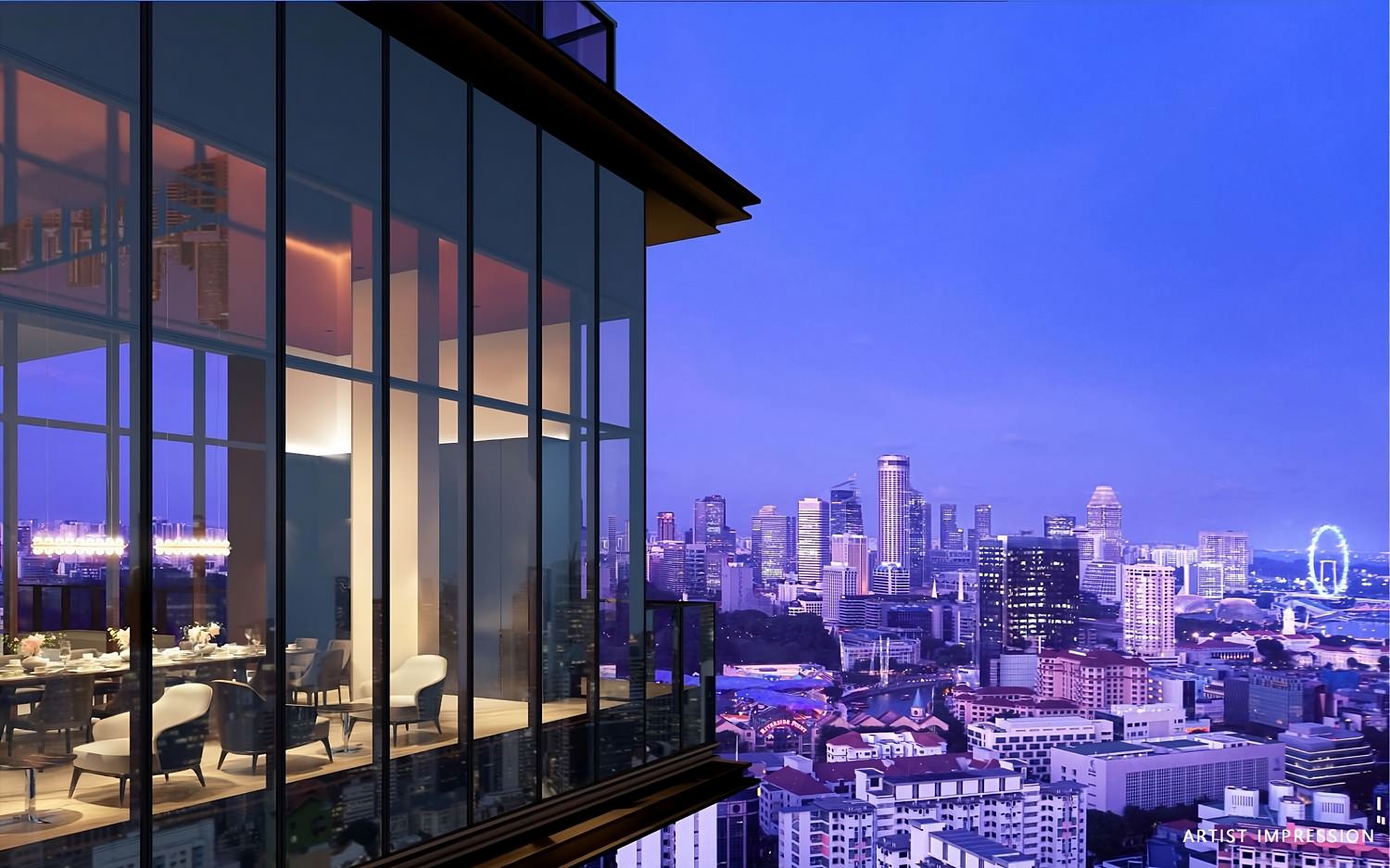 The Landmark Pictures and Artist Impression