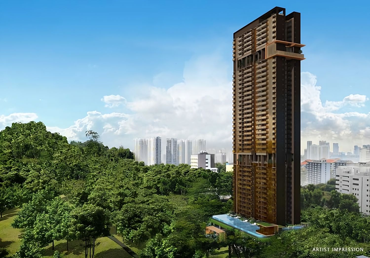 The Landmark Pictures and Artist Impression