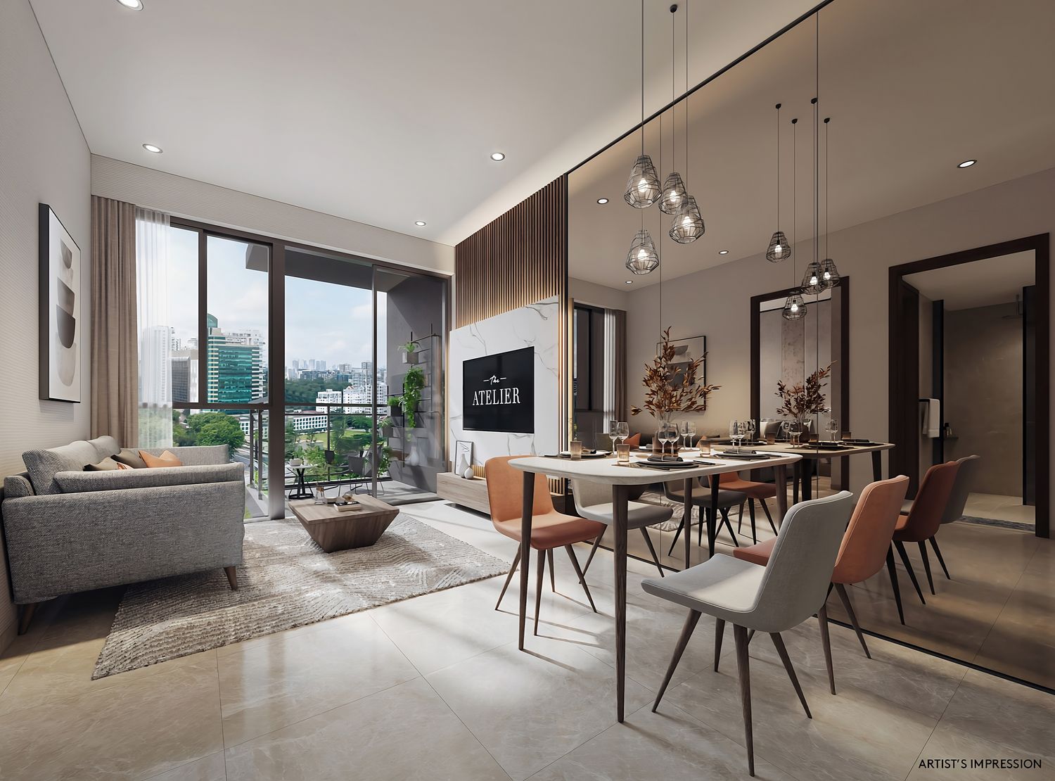 The Atelier Pictures and Artist Impression