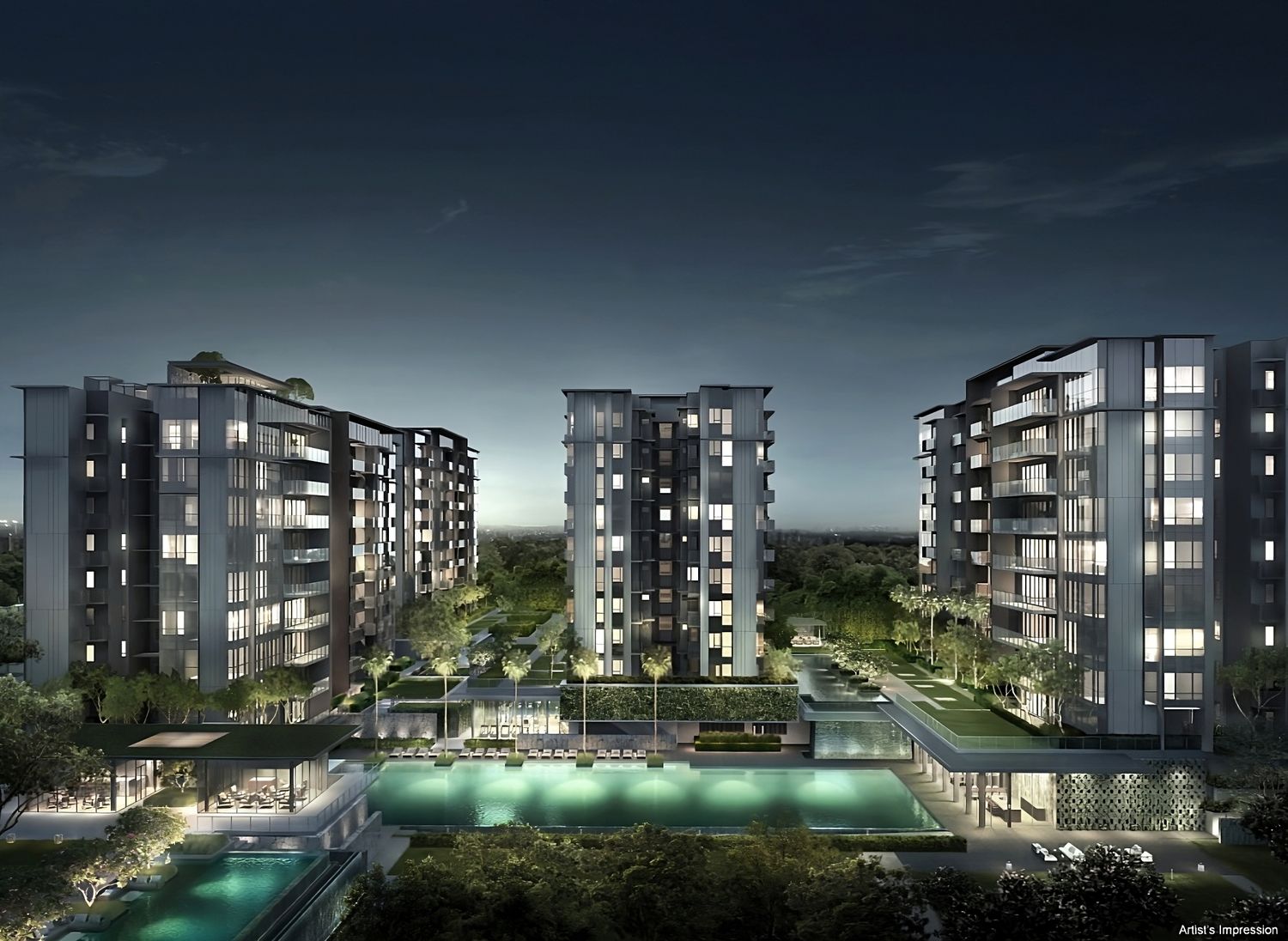 Forett @ Bukit Timah Pictures and Artist Impression