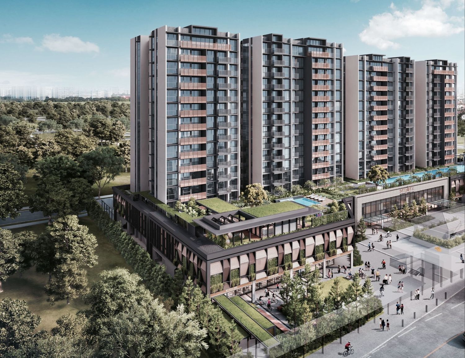Sceneca Residence Pictures and Artist Impression