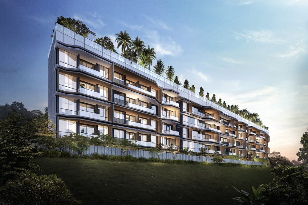 Peak Residence Pictures and Artist Impression