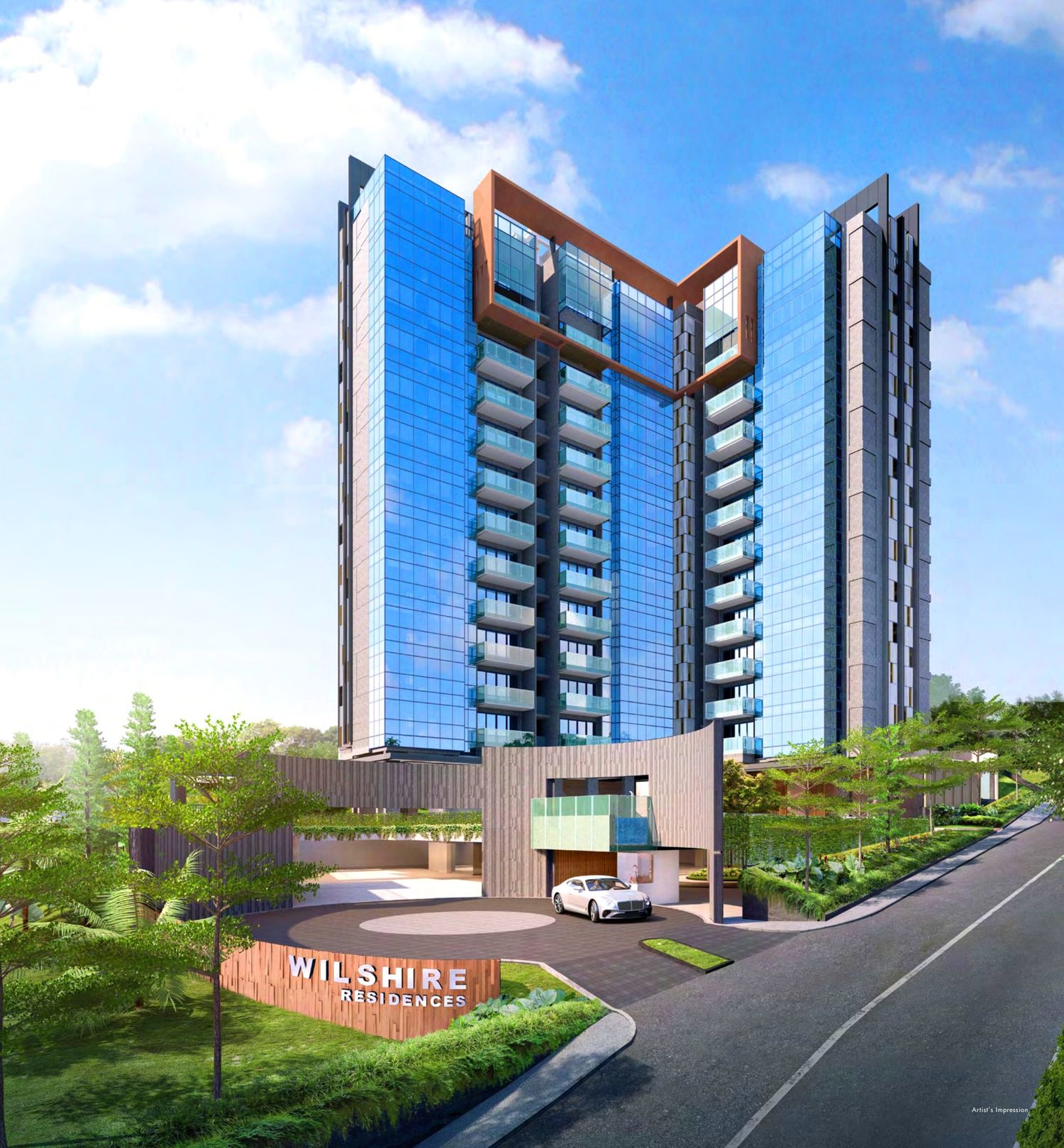 Wilshire Residences Pictures and Artist Impression