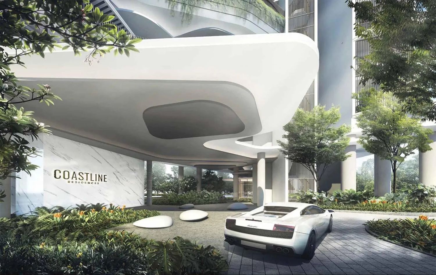 Coastline Residences Pictures and Artist Impression