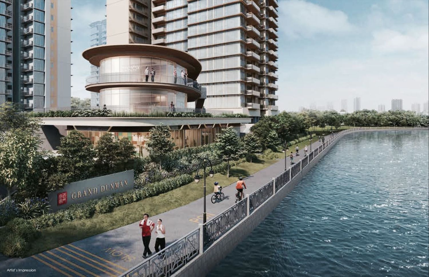Grand Dunman Pictures and Artist Impression