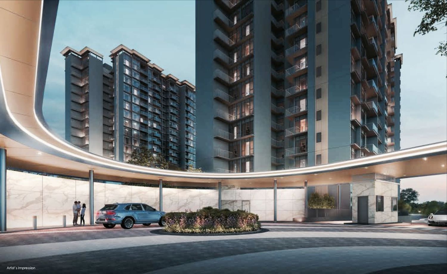 Grand Dunman Pictures and Artist Impression