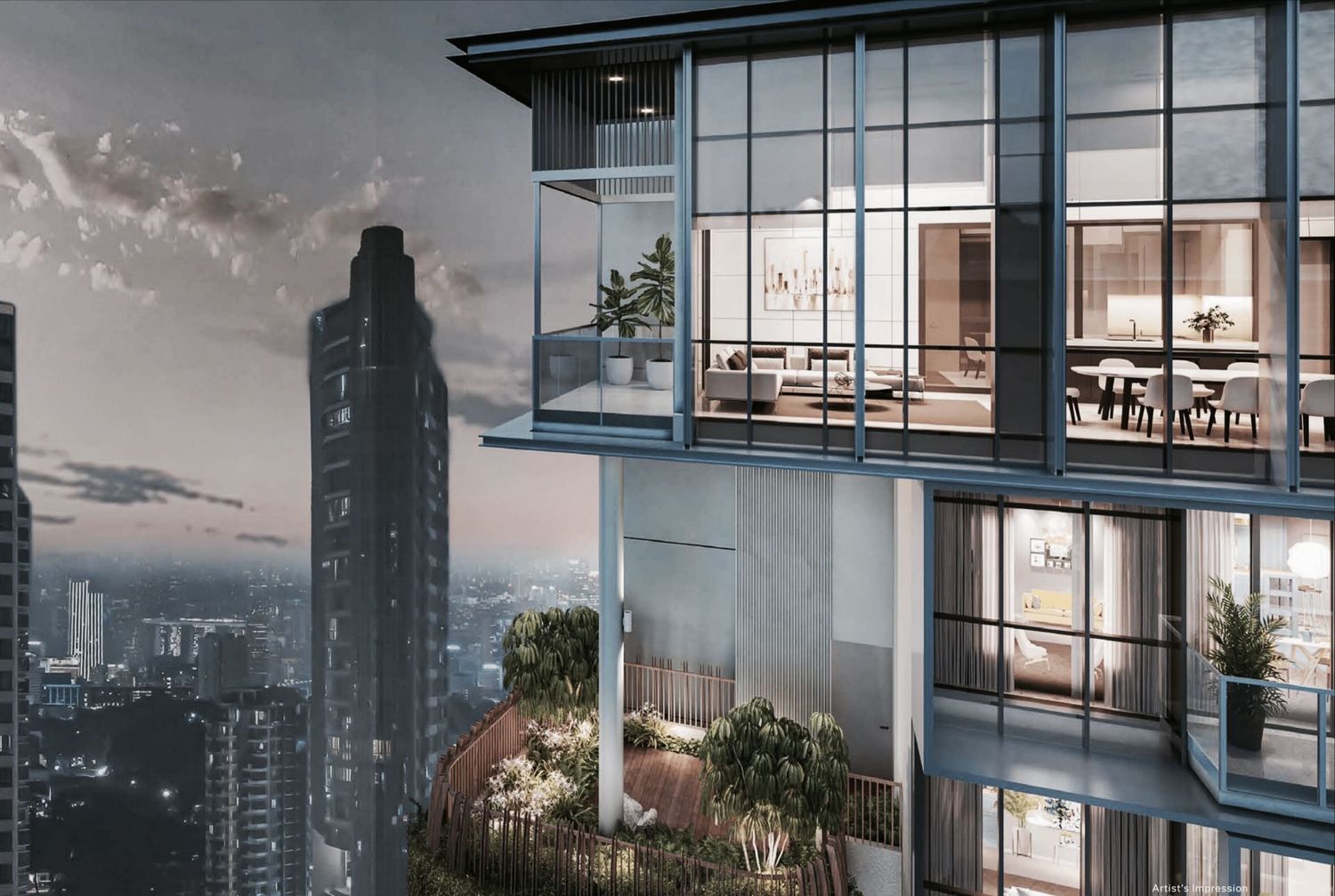 Enchante Pictures and Artist Impression