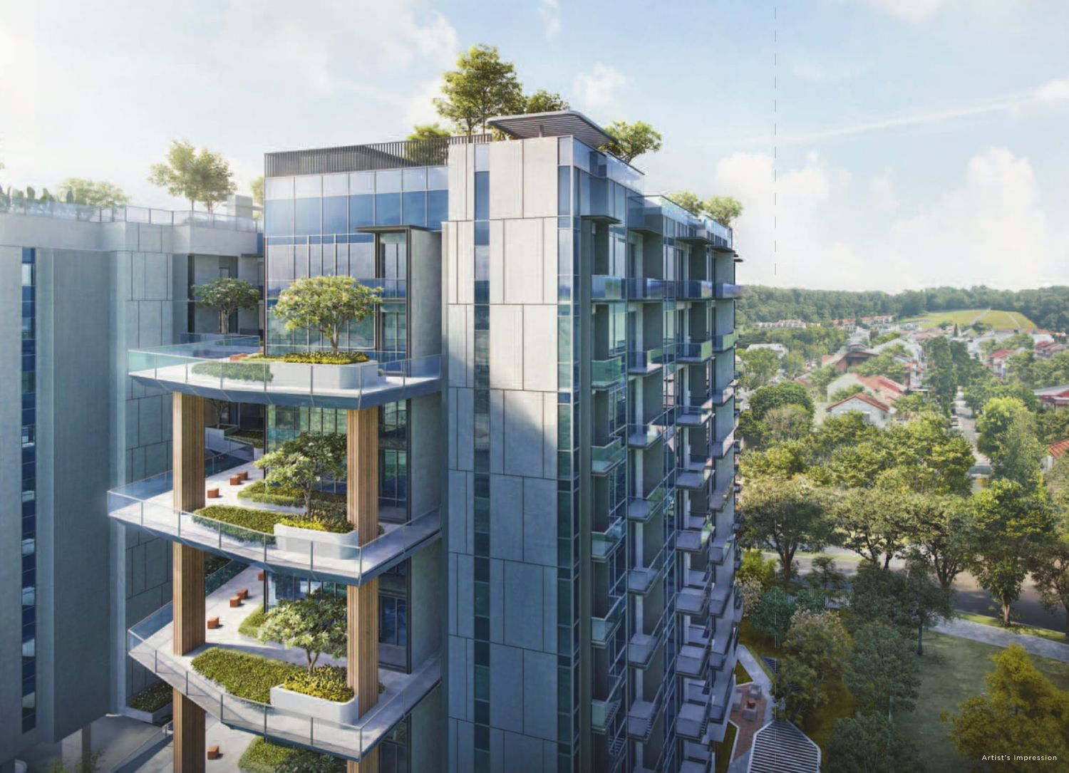 Mont Botanik Residence Pictures and Artist Impression