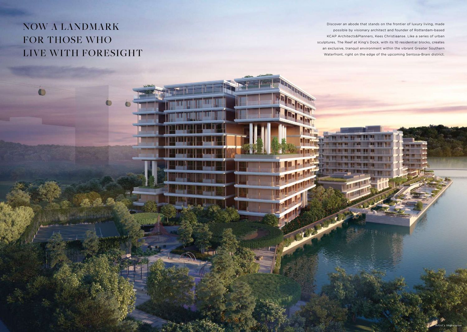 The Reef At King's Dock Pictures and Artist Impression