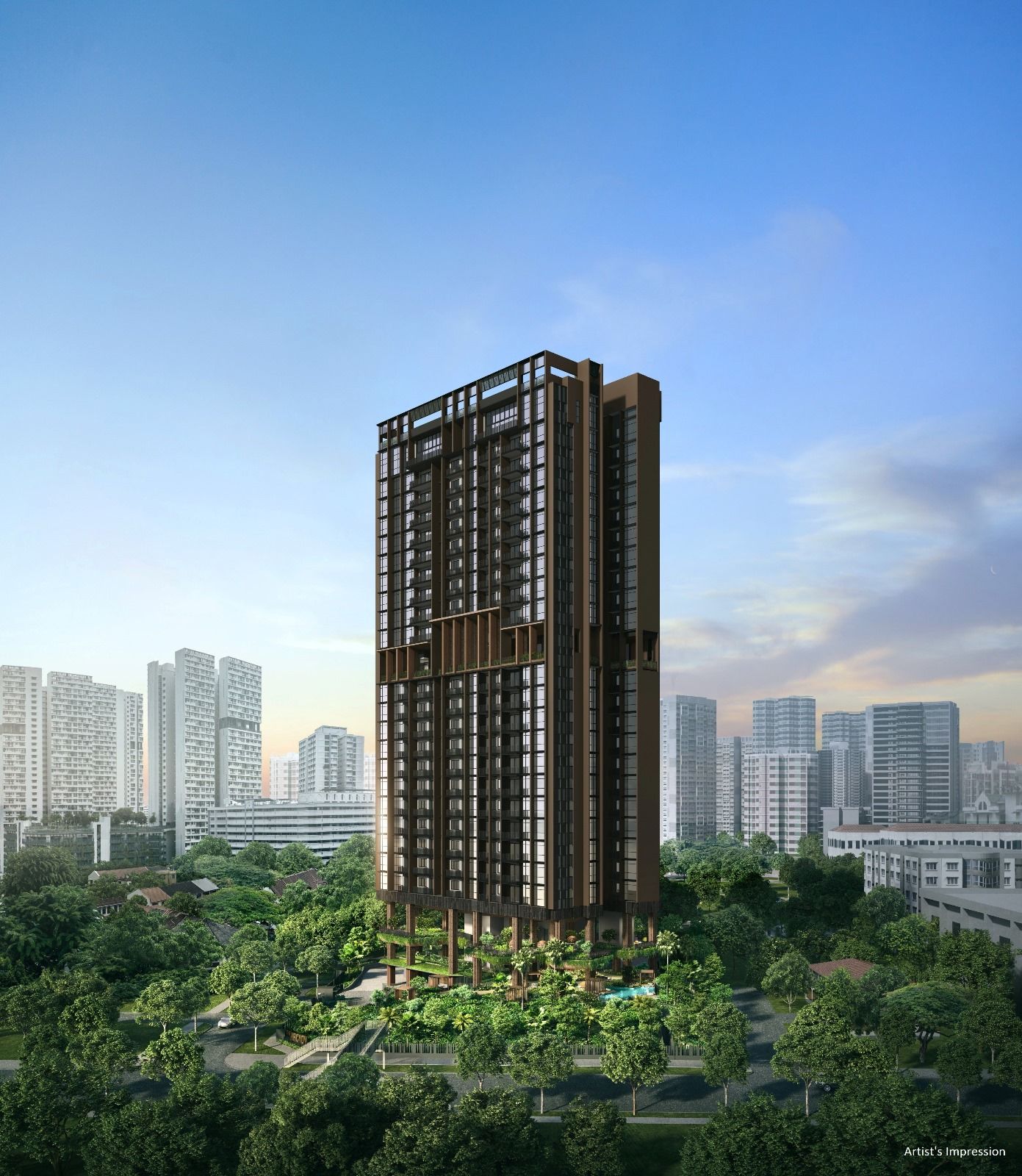 The Arcady At Boon Keng Pictures and Artist Impression