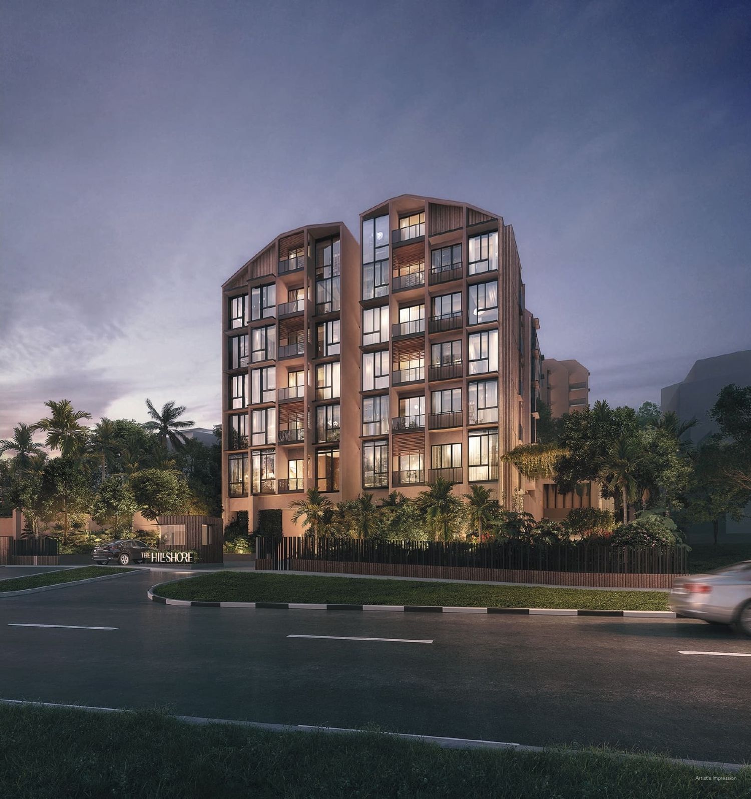 The Hillshore Pictures and Artist Impression