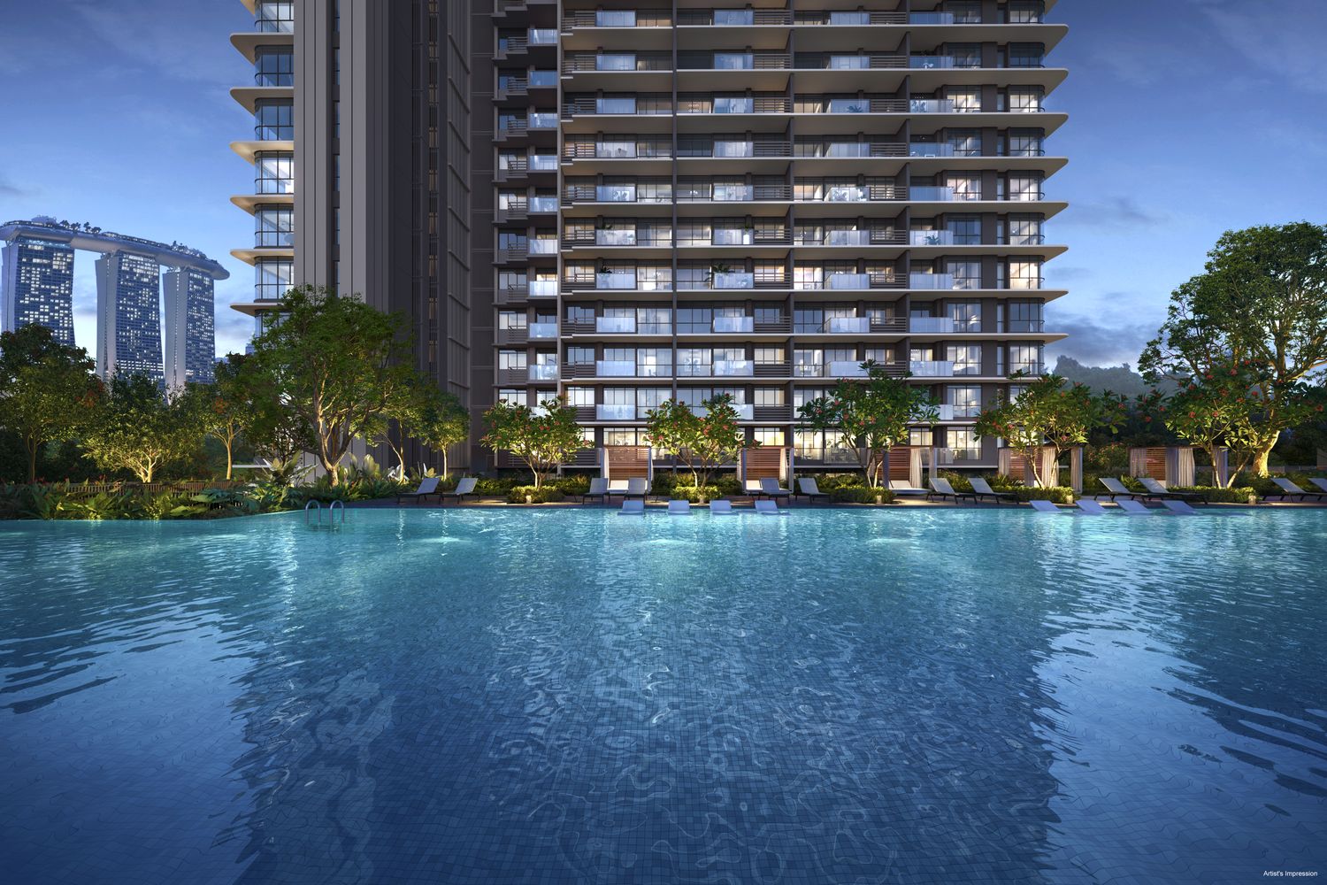 One Marina Gardens Pictures and Artist Impression