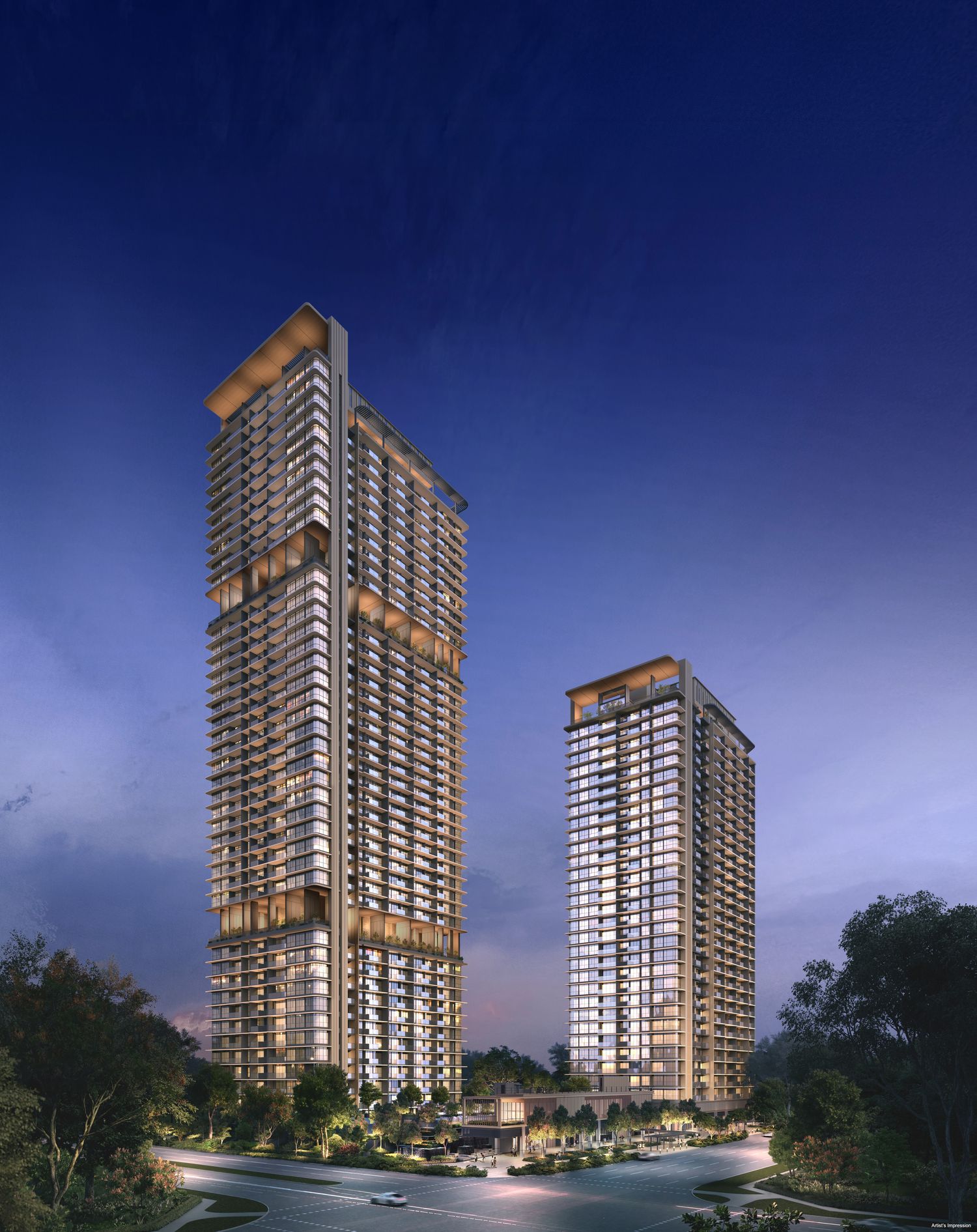 One Marina Gardens Pictures and Artist Impression