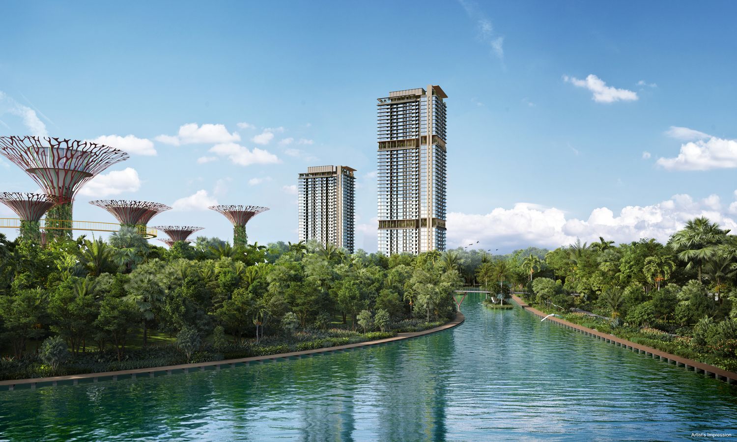 One Marina Gardens Pictures and Artist Impression