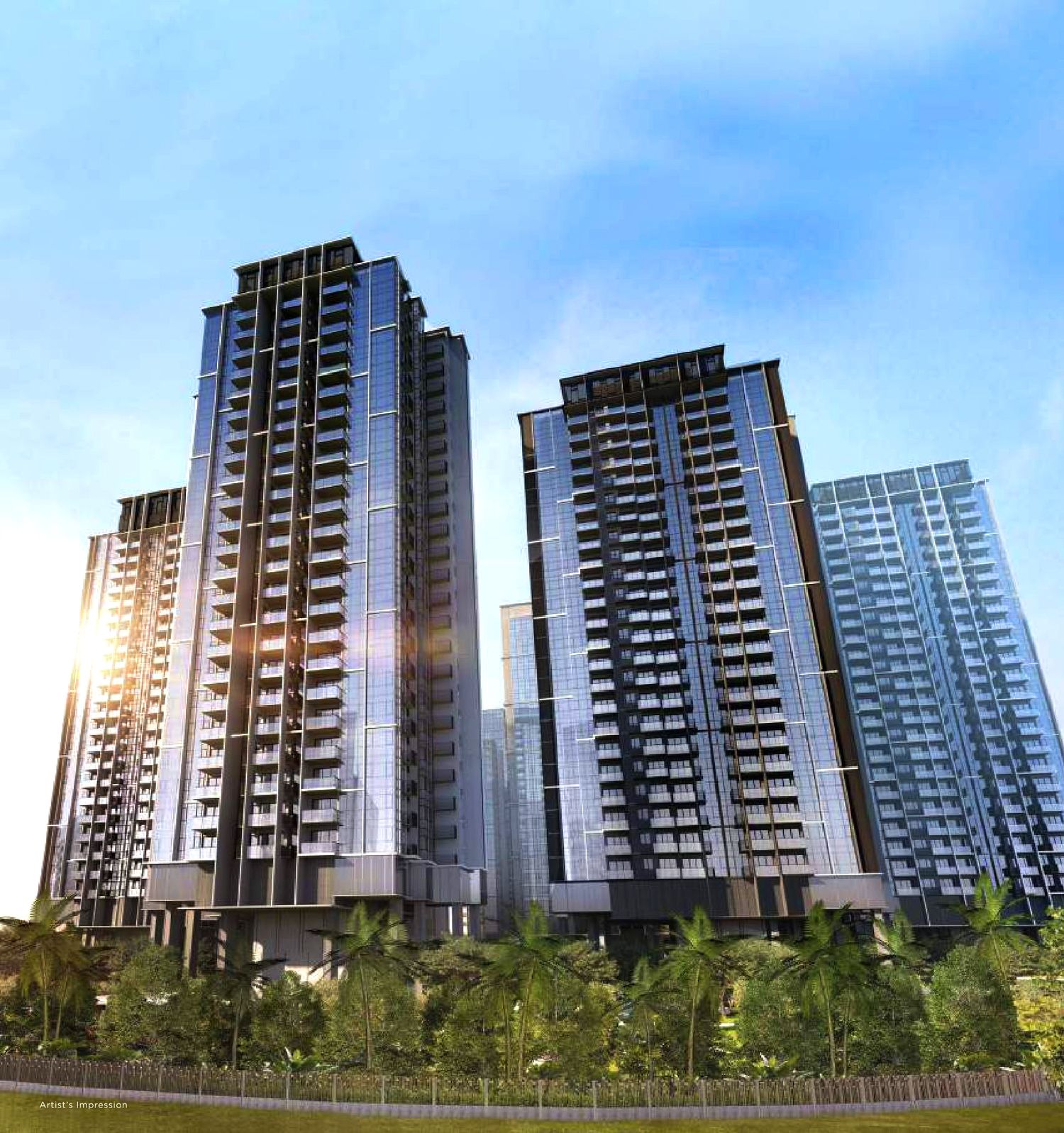 Parc Clematis Pictures and Artist Impression