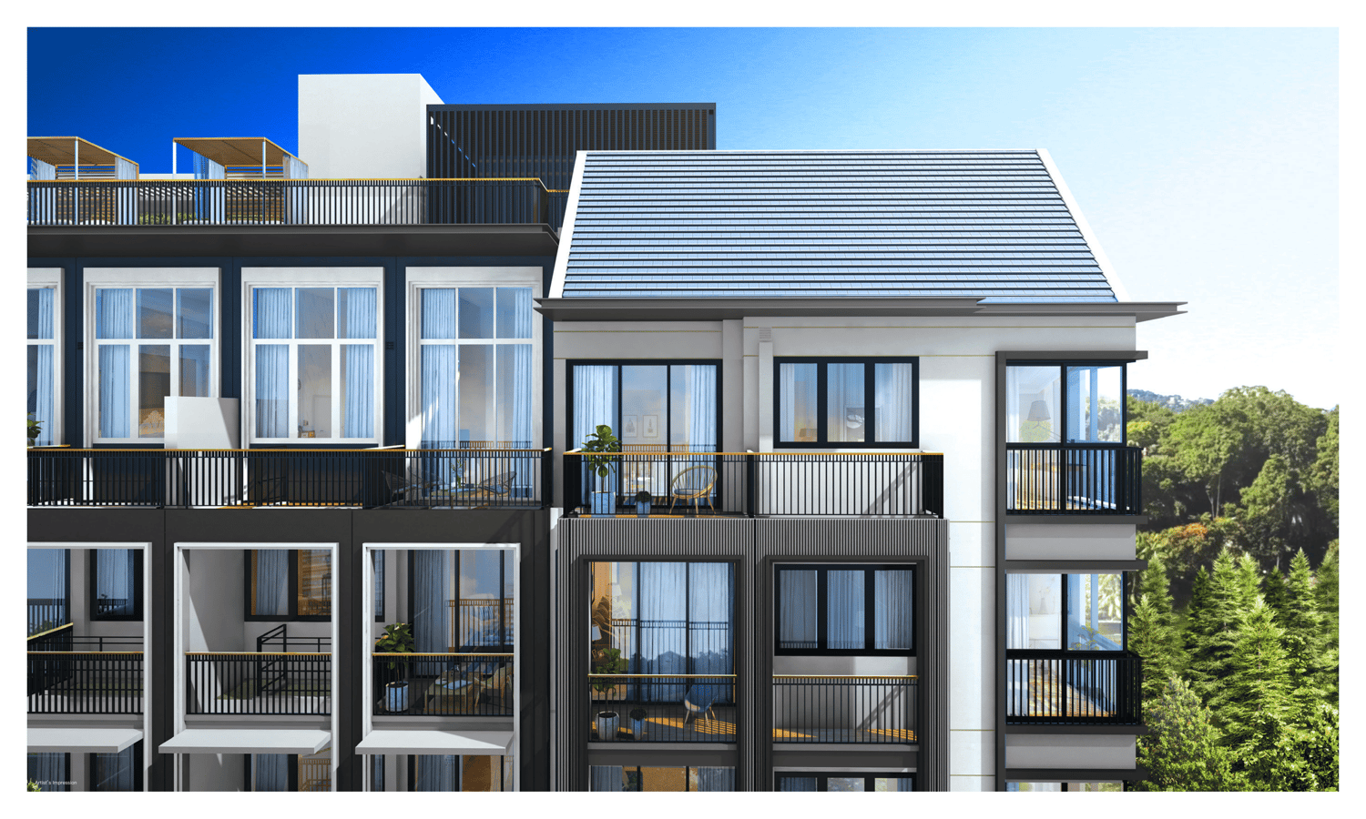 Mayfair Gardens Pictures and Artist Impression