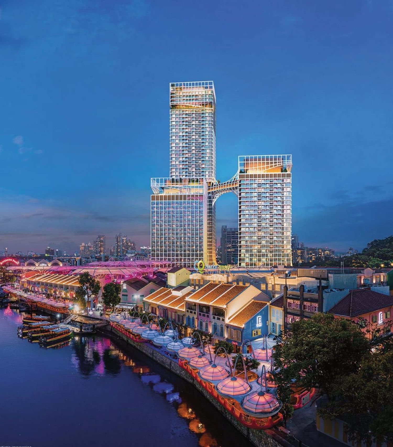 Canninghill Piers Pictures and Artist Impression