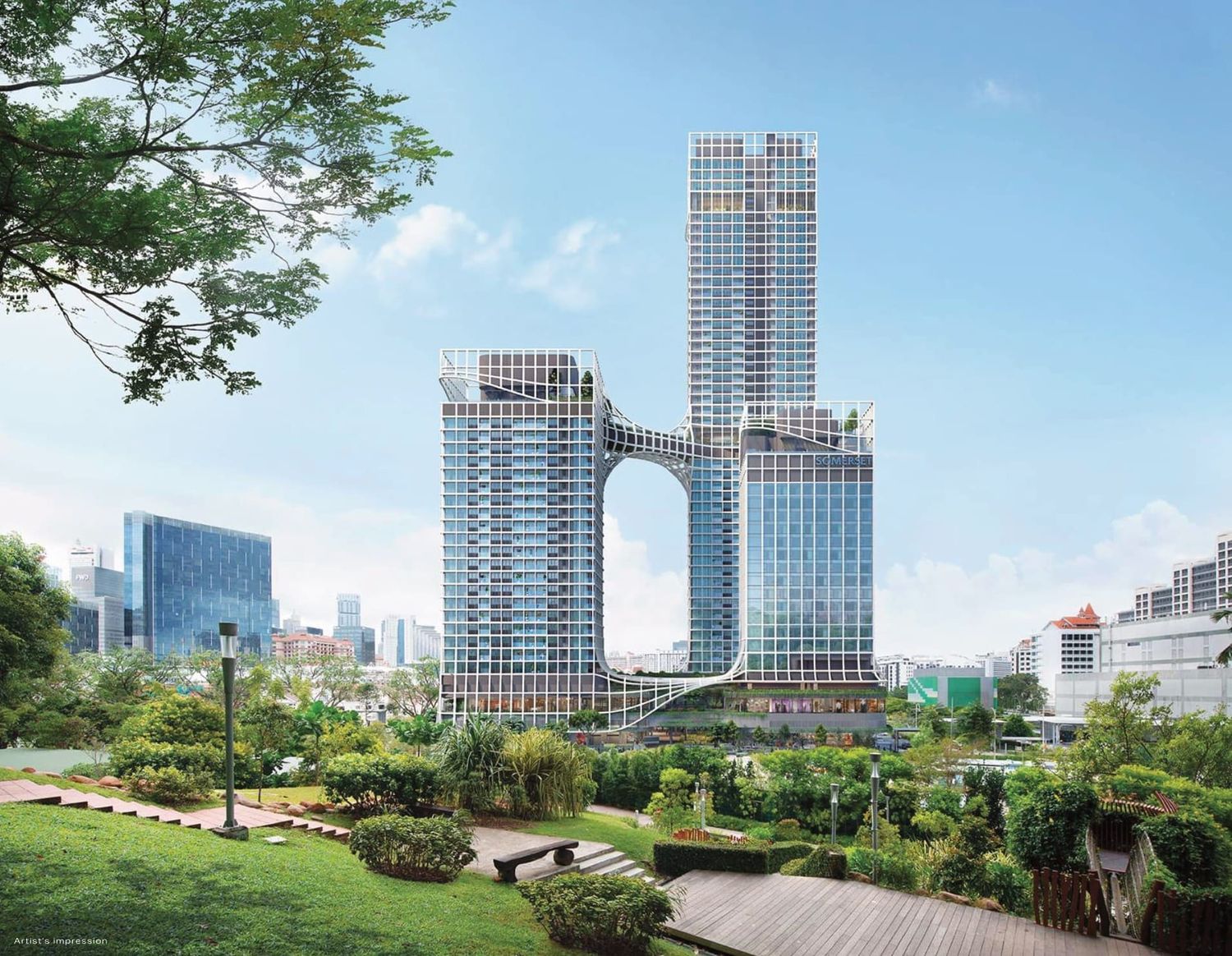 Canninghill Piers Pictures and Artist Impression