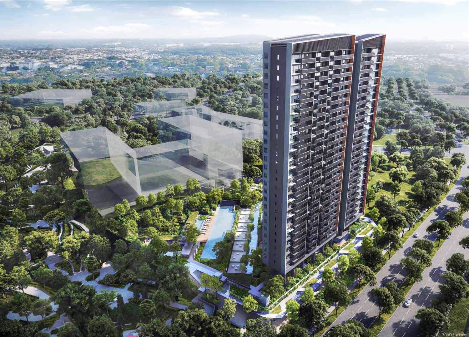 Blossoms By The Park Pictures and Artist Impression